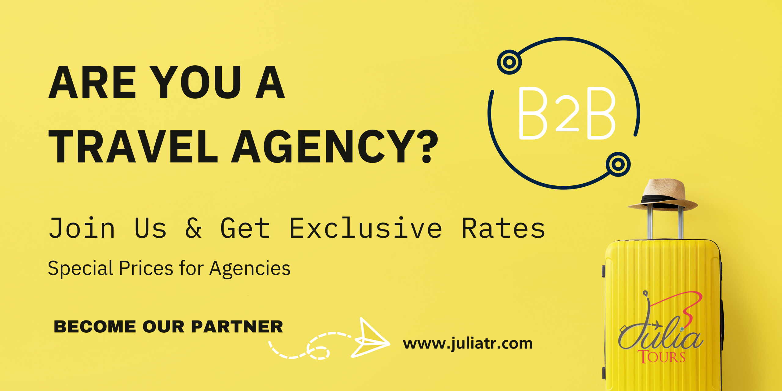 Julia Tours B2B Agency Portal